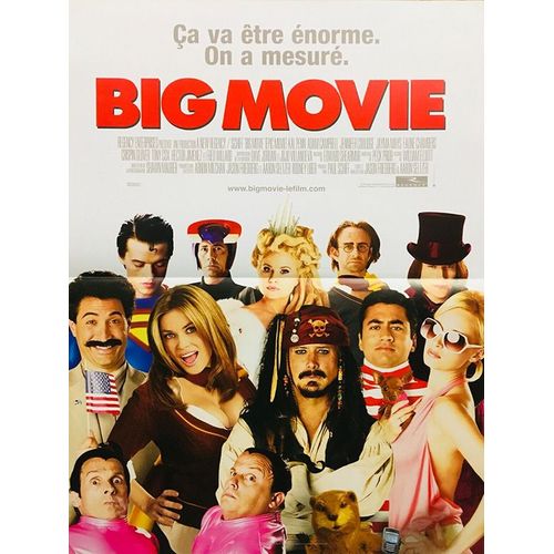 Big Movie (Epic Movie) - Véritable Affiche De Cinéma - Format 40x60 Cm - De Jason Friedberg, Aaron Seltzer Avec Kal Penn, Adam Campbell, Jennifer Coolidge, Jayma Mays - 2007