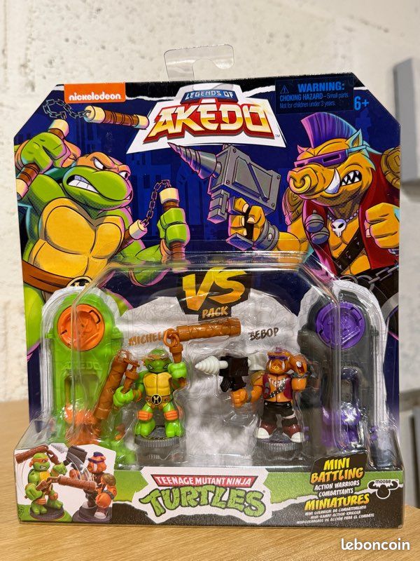 Akedo Michelangelo Bebop Mini Battling