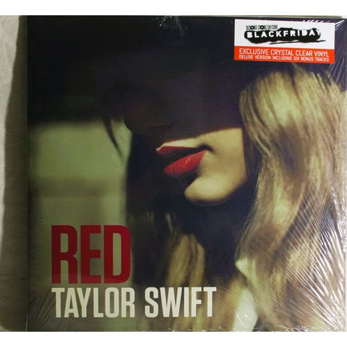 Taylor Swift Red 2lp Clear Vinyls / Vinyles Transparents Reedition 2024
