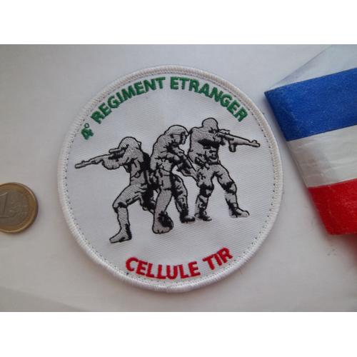 Écusson Collection 4 Éme Régiment Étranger Légion Étrangère