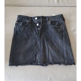 Jupe Noire En Jean H&m 36