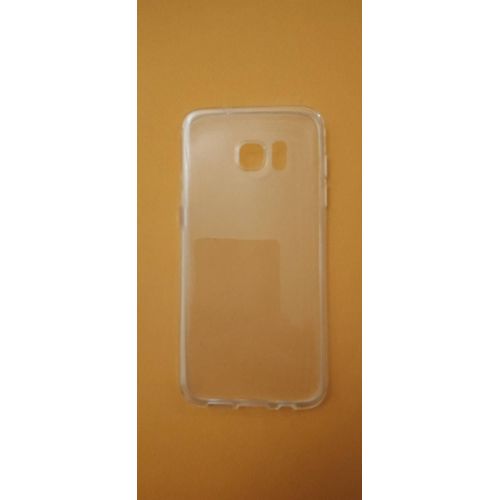 Coque Arrière En Silicone Transparent Samsung Galaxy S7 Edge
