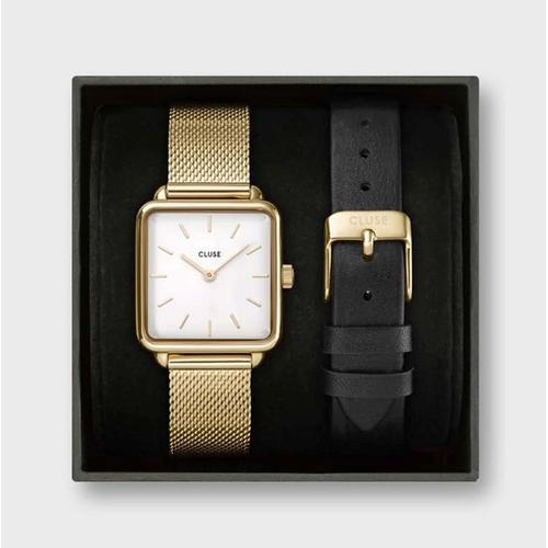 Coffre Montre Et Bracelet En Cuir Cluse Cg10318 - Femme