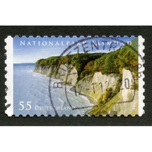 Timbre Oblitéré Deutschland, Nationalpark Jasmund, 2012, 55