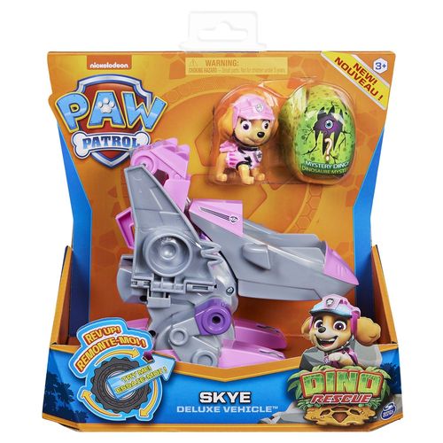 La Pat' Patrouille Vehicule + Figurine Stella Dino Rescue Paw Patrol (Solid)