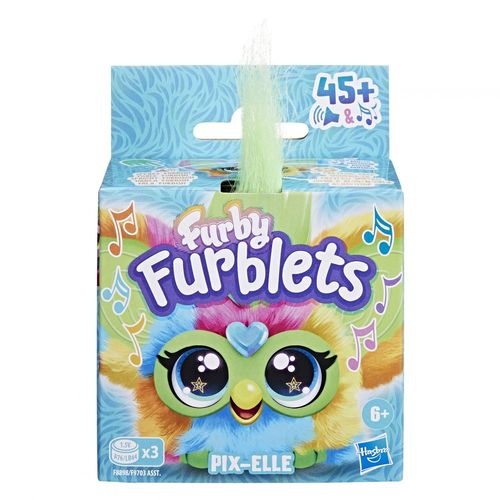 Pound Puppies Plush Furby Furblets Pix-Elle