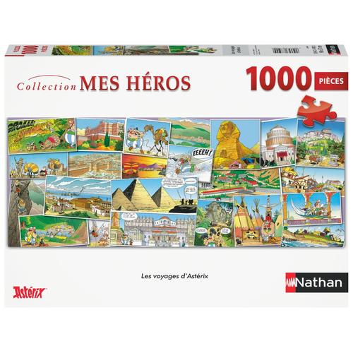 Nathan Puzzle N 1000 P - Les Voyages D'astérix