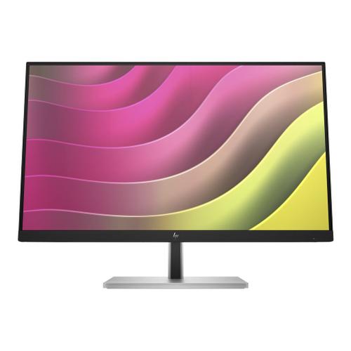 HP E24t G5 - E-Series - écran LED - 23.8" - écran tactile - 1920 x 1080 Full HD (1080p) @ 75 Hz - IPS - 300 cd/m² - 1000:1 - 5 ms - HDMI, DisplayPort - noir, noir et argent (support)