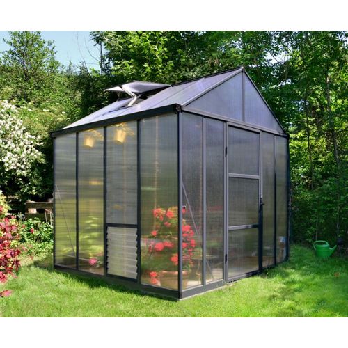 Palram - Serre De Jardin 5.7m² Gris Anthracite 702400