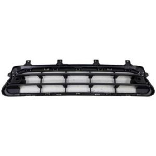 Grille Avant Centrale Pour Mini Countryman Ii F60 Depuis 2020, Trous Radar + Supports, Noire Gaufré, Neuve