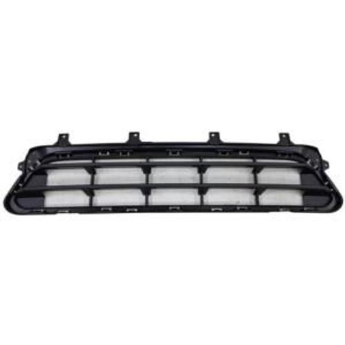 Grille Avant Centrale Pour Mini Countryman Ii F60 Depuis 2020, Noire Gaufré, Neuve