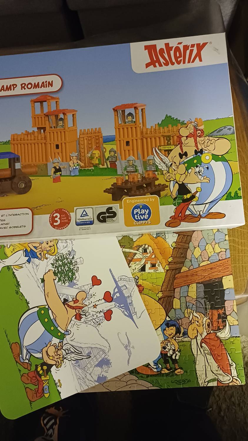 Playtive LE CAMP ROMAIN + 2 Sets de table + puzzle