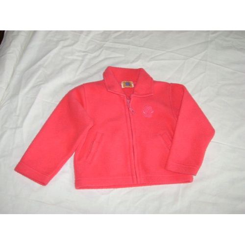 Veste Rose Framboise Polaire