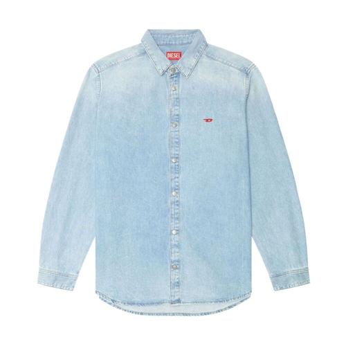 Diesel - Shirts > Denim Shirts - Blue