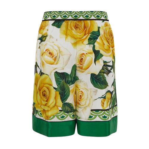 Dolce & Gabbana - Shorts > Casual Shorts - Yellow