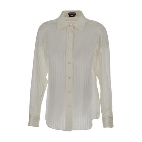 Tom Ford - Blouses & Shirts > Shirts - Beige