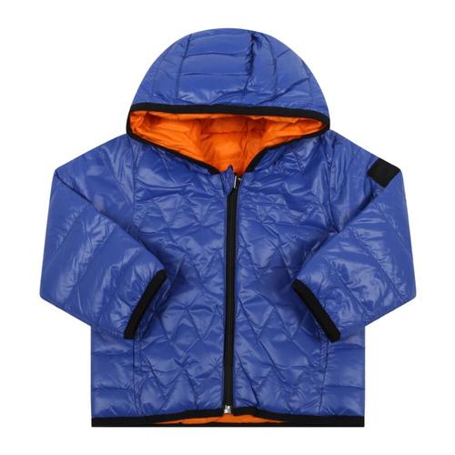 Hugo Boss - Kids > Jackets > Winterjackets - Blue