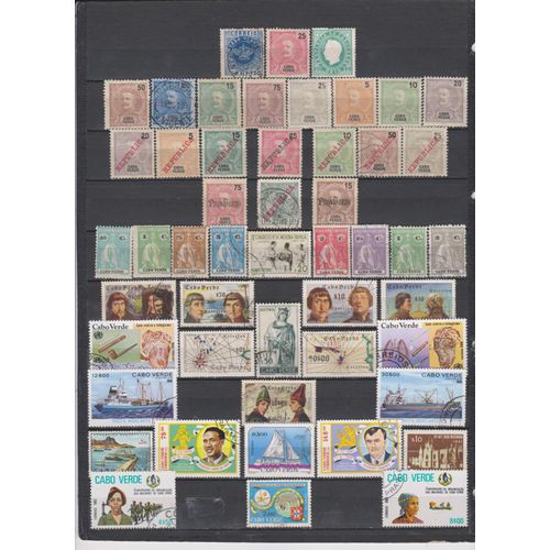 79 Timbres Cap Vert Obliteres & Neufs**&* + Sans Gomme De 1881  2011 Cote : 72,90 ?