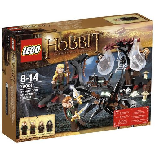 LEGO Le Hobbit - Les araignes de la fort de Mirkwood