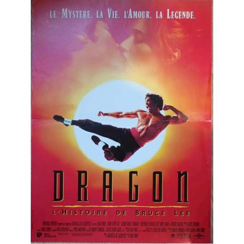 Affiche Cinéma Dragon L Histoire De Bruce Lee