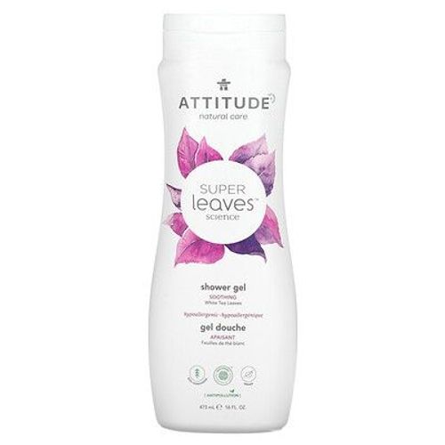Attitude Super Leaves Science, Gel Douche, Feuilles De Thé Blanc, 473 Ml 