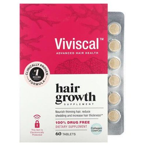 Viviscal Complément Pour La Croissance Des Cheveux, 60 Comprimés 