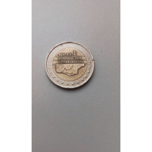 Piece 2 Euros Reine Pays Bas Beatrix Rare 2000