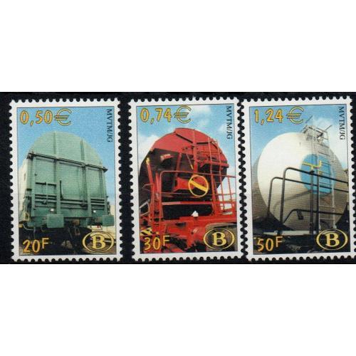 Belgique Timbres Transport De Marchandises