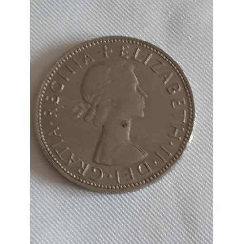 Monnaie 1/2 Couronne Élisabeth Ii.