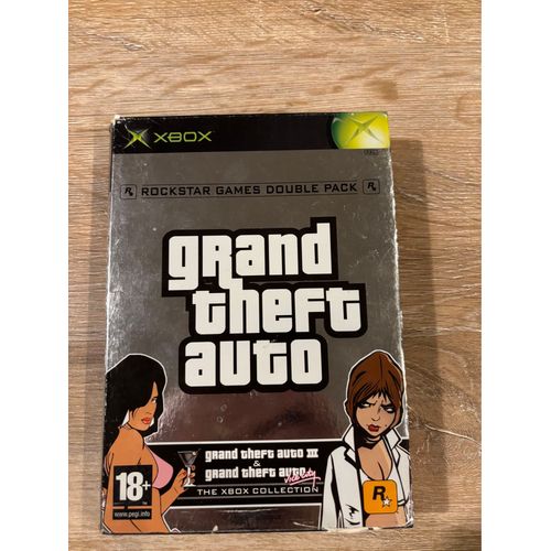 Jeux Grand Theft Auto Double Pack (Gta3 Et Gta Vice City) Sur Xbox 