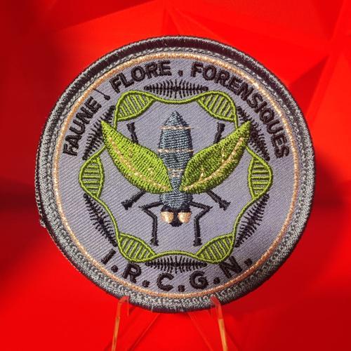 Ecusson Faune Flore Florensiques I.R.C.G.N Gendarmerie Nationale