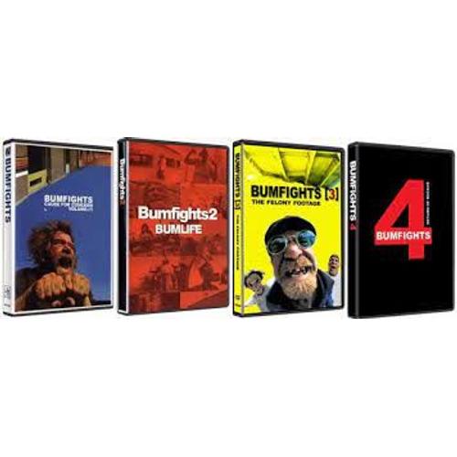 Bum Fight 1 / 2 /3 /4 - (4 Pack Dvd) + 1 Cd Soundtrack