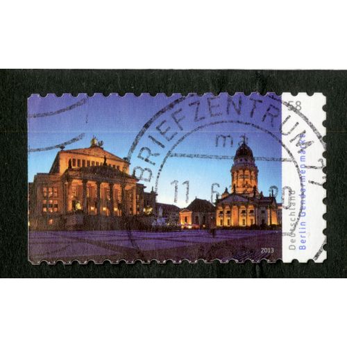 Timbre Oblitéré Deutschland, Berlin Gendarmenmarkt, 2013, 58
