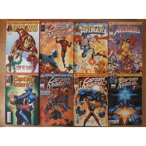 Lot Bd - Marvel Heroes Hors-Série Hs # 4 5 6 7 8 9 10 11 - Marvel/Panini Comics Vf 2001/2002