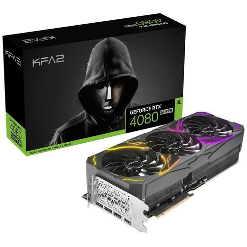 KFA2 GeForce RTX 4080 SUPER SG (1-Click OC), 16GB GDDR6X, PCI-Express
