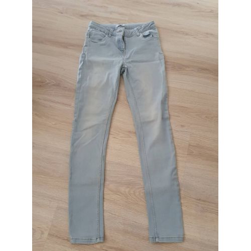Jean Skinny Slim Gemo 14 Ans Bleu Clair