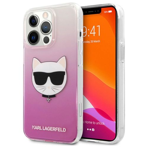 Karl Lagerfeld Coque Arrière Rigide Choupette Iphone 13 Pro Rose