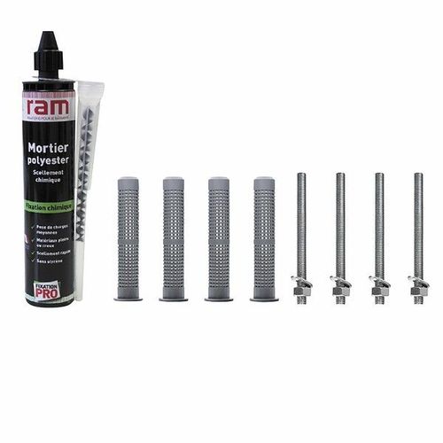 Kit scellement chimique 300ml - RAM