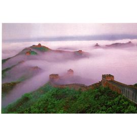 Carte Postale Grande Muraille À Jinshanling Chine