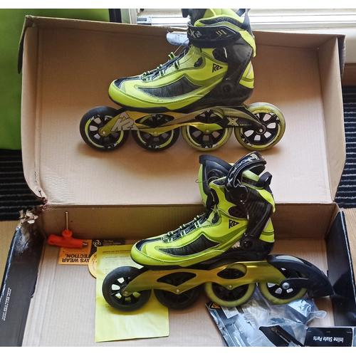 Roller Vitesse K2 Radical X Boa 43.5 Avec Nombreux Freins D'avance