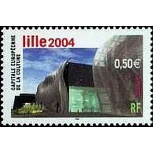 France 2004, Très Beau Timbre Neuf** Luxe Yvert 3638, Lille Ville Européenne De La Culture 2004 - Les Maisons Folie.