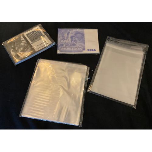 Protection Livrets/Notices/Cartouches Jeux Vidéos (Megadrive/Genesis/Master System/Nintendo) X 50