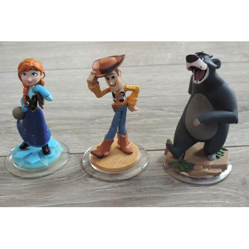 Lot Figurines Disney Infinity X 3