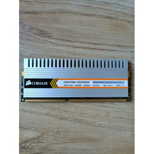 Mémoire RAM Corsair DDR3 DIMM 4x1go