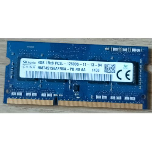 Mémoire RAM HYNIX 4Go DDR3 SO-DIMM