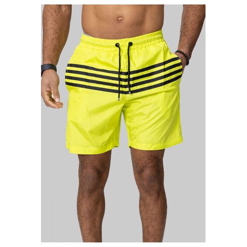 Short De Bain Jaune Homme