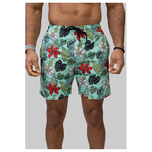 Short De Bain Vert Homme