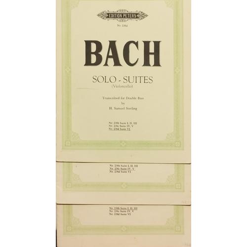 Suites De Bach-Transcription Pour La Contrebasse