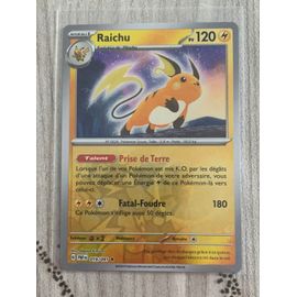 Carte Pokémon Raichu-019/091-Reverse-Ev 4,5 Destinée De Paldea
