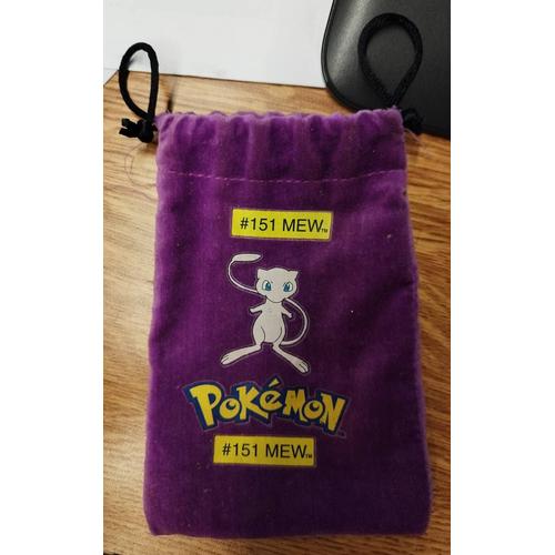 Lot De 18 Billes Pokémon 1ère Génération Avec Son Sac Mew